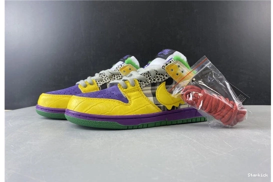 Purple Nike Low 318403-137 Duck Pro Yellow 0217